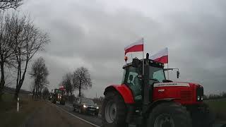 Protest pułtuskich rolników [upl. by Enoed]