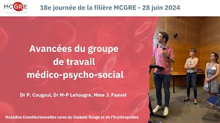 Avancée groupe de travail MCGRE [upl. by Yhtak]