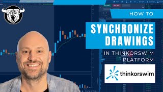 ThinkorSwim Synchronize Drawings Setup [upl. by Alyakem]