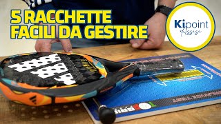 5 racchette da padel per un gioco leggero [upl. by Florida]