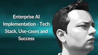 Enterprise AI Implementation  Tech Stack Usecases and Success  Tabraiz Feham  Conf42 ML 2024 [upl. by Arracat]