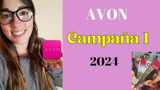 Análisis AVON campaña 1  2024 maquillaje [upl. by Nedyah]