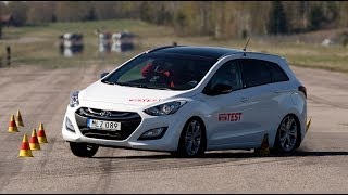 Livsfara Styrningen på Hyundai i30 dör [upl. by Shaff]