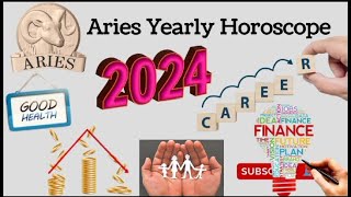 Aries Yearly Horoscope 2024  Aries zodiac signs  aries yearly predictions 2024 [upl. by Rosemari]