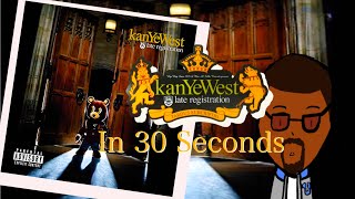 Kanye West’s Late Registration In 30 Seconds [upl. by Aicatsan]