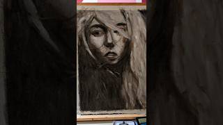 GraphitePanPastel Portrait drawing 2 [upl. by Iene]