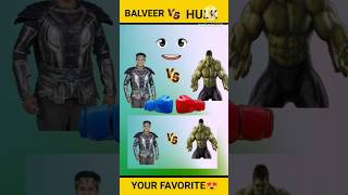 Balveer vs hulk fact short shorts baalveer aladdin facts shortsfeed shortvideovs [upl. by Nyla]