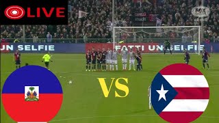 LIVE SCORE  Haiti vs Puerto Rico live football today match  2024 [upl. by Maressa]