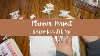 Planner Perfect December Set Up [upl. by Shelia703]