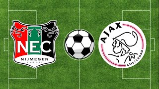 NEC vs Ajax Samenvatting  Eredivisie 202324 [upl. by Marc]