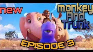 MONKEY and Trunk cartoon in hindi। new episode in hindi । big episode। [upl. by Aikram759]