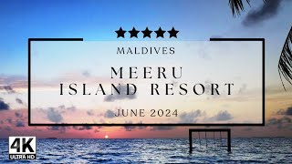 Meeru Island Resort Maldives  June 2024 [upl. by Nosila]