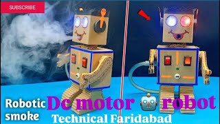 How to make a DC Motor Robot 🤖 Technicalfaridabad888 viralvideo robot youtubevideo dcmotor [upl. by Annek]