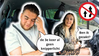 Kan je hierdoor zakken  Inhalen op een kruispunt op je praktijkexamen🚗  rijles [upl. by Nyberg]