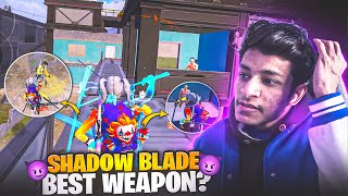 😤 OMG SHADOW BLADE BEST WEAPON  SHADOW BLADE KILL TRICK  BEST BGMI TRICK [upl. by Eichman]