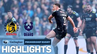 Exeter v Bristol  HIGHLIGHTS  Down To The Wire  Gallagher Premiership 202223 [upl. by Ldnek]