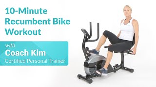 Quick 10Minute Recumbent Bike Workout [upl. by Dayle45]