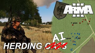 Platoon Commanding BWMOD  ARMA 3 Single Player [upl. by Adnoel]