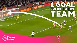 1 AMAZING Premier League goal scored by EVERY 202223 team [upl. by Zack]