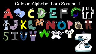 Catalan Alphabet Lore Season 1  The Fully Completed Series  NJsaurus [upl. by Bethezel]