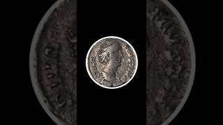 Antoninus Pius Roman Denarius and some history about the emperor ancientcoins romanhistory [upl. by Harutak]