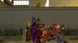 Gmod FNAF Trouble in the Golden City [upl. by Felix]