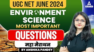 UGC NET EVS Marathon 2024  UGC NET Paper 2 EVS Most Important Questions by Anshika Pandey [upl. by Sudhir]