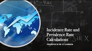 Calculating Incidence Rate and Prevalence Rate per 100000 [upl. by Heloise]