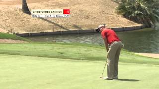 2014 MENA Golf Tours Dubai Creek Open English [upl. by Rabush875]