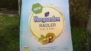 Bière Hoegaarden Radler Kiwi amp Mint  Produit Belge [upl. by Danell747]