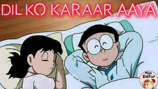 Dil ko Karaar aaya Reprise Nobita and shizuka love song JalRajOfficial [upl. by Nawrocki]