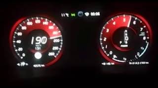 Volvo V60 T8 Twin Engine 2019 390hp 640nm 0100 0250 acceleration [upl. by Nevi]