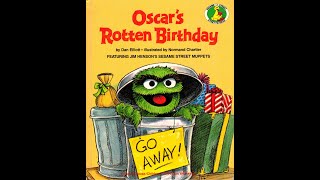 Sesame Street Book and Tape Oscars Rotten Birthday [upl. by Redienhcs]