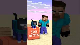 Help Herobrine Cat Jump Long shorts minecraft newupload helpherobrine [upl. by Wolpert]