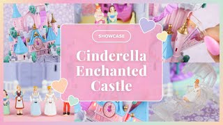 ✨SHOWCASE✨ Vintage Polly Pocket Disney Cinderella Enchanted Castle 1995 [upl. by Lamaaj]