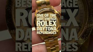 Solid Gold Vintage Rolex Daytona ref 6265 vintagewatch rolex watches watchdealer watchhunting [upl. by Kcirdnekal]