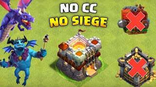 Best TH11 Attack Without CC Troops amp Siege Machine  Easiest Town Hall 11 Attack No CCSiege [upl. by Erbe]