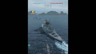 Premium Tier VI HMS Hood gaming worldofwarships shorts ships hmshood navy [upl. by Ful]