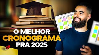 🔴 O MELHOR cronograma para 2025 se você quiser ser aprovado em medicina [upl. by Marlie624]