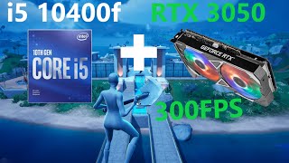 FORTNITE  RTX 3050  INTEL i5 10400F Low MESH 1920x1080  CHAPTER 4 SEASON 4  Performance Mode [upl. by Bozovich]