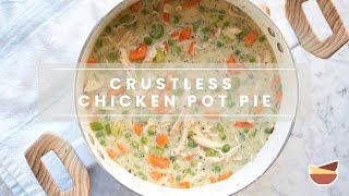 Crustless Chicken Pot Pie [upl. by Litnahs]