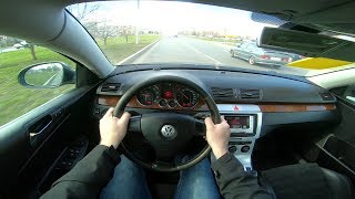 2006 Volkswagen Passat 20 FSI 150 POV TEST DRIVE [upl. by Accire]