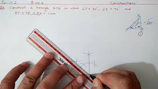 Ch11 Ex112 Q4 Constructions  Ncert Maths Class 9  Cbse [upl. by Susy]