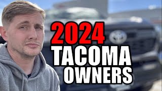 2024 Toyota Tacoma Owners Be Like… [upl. by Artenra]