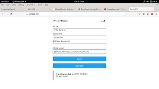 ESP8266 WEB Interface  SETUP WIFI and BLYNK TOKEN eeprom Part 1 [upl. by Nauqit]