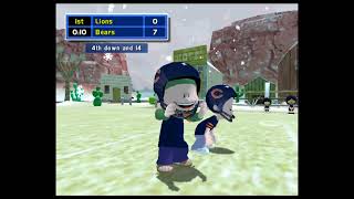 Backyard Football Gamecube Spectator Matches Snowy Animals [upl. by Ylac766]