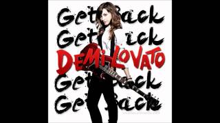 Demi Lovato  Get Back Karaoke  Instrumental with backing vocals and lyrics [upl. by Ginnie]