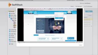 SwiftStack  OpenStack  Private DropBox Webex Demo [upl. by Emmi]