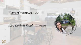 1022 CORBETT Road Utterson Ontario P0B 1M0 Live Virtual Tour [upl. by Zamir]