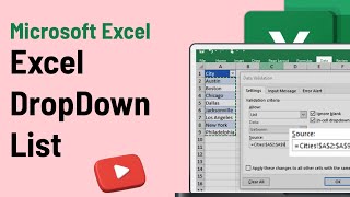 Excel Dropdown List MicroSoft Excel [upl. by Neu718]